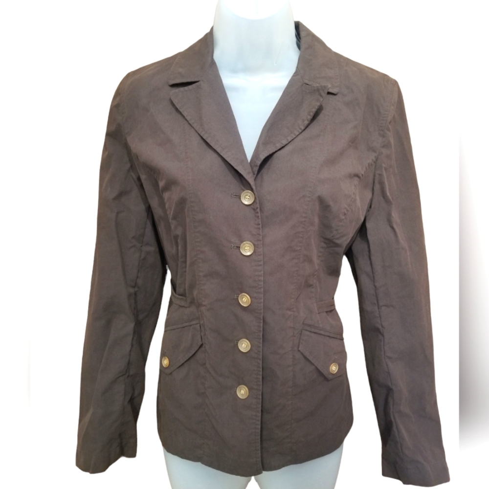 Talbots Brown Casual Blazer